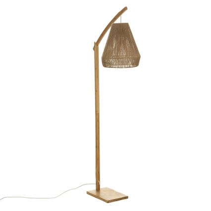 Atmosphera - Lampadaire PALM 1xE27/60W/230V bambou/chanvre