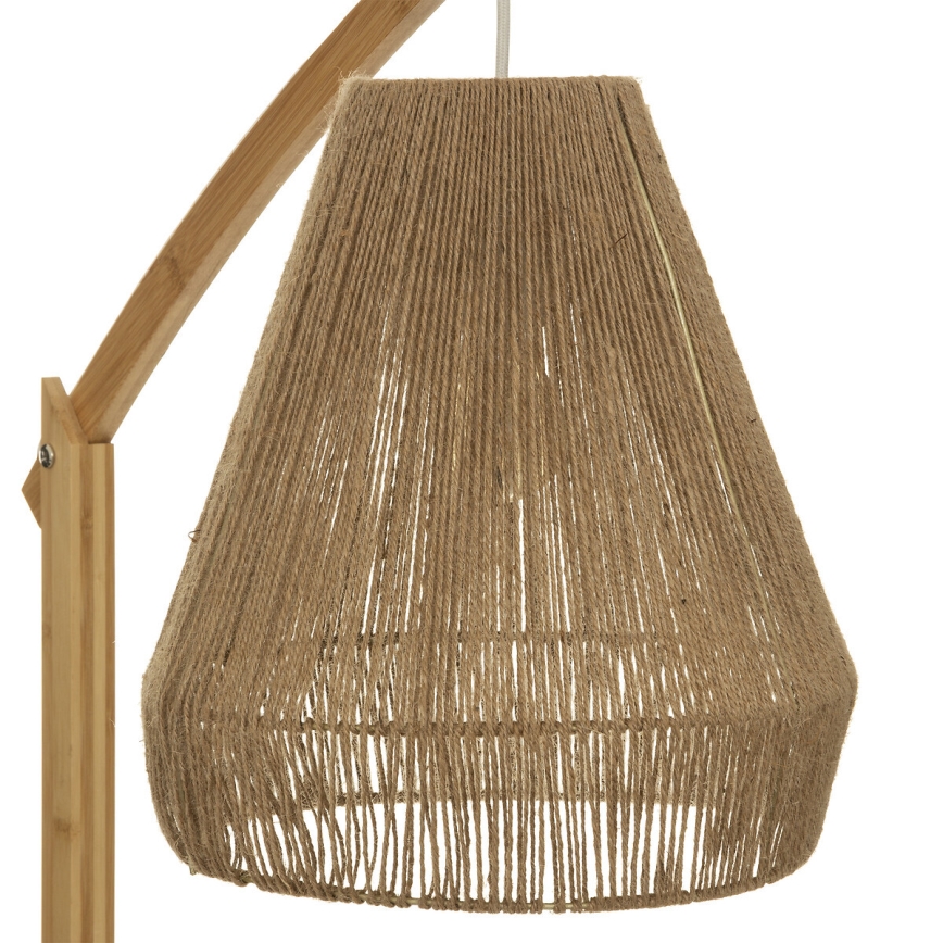 Atmosphera - Lampadaire PALM 1xE27/60W/230V bambou/chanvre
