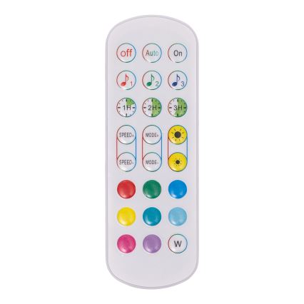 Atmosphera - Lampadaire RGB à intensité variable ABEILLE LED/230V + télécommande