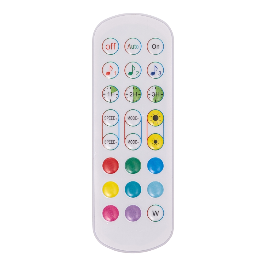 Atmosphera - Lampadaire RGB à intensité variable ABEILLE LED/230V + télécommande