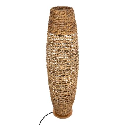 Atmosphera - Lampadaire SAND 1xE27/40W/230V hêtre/jacinthe d'eau