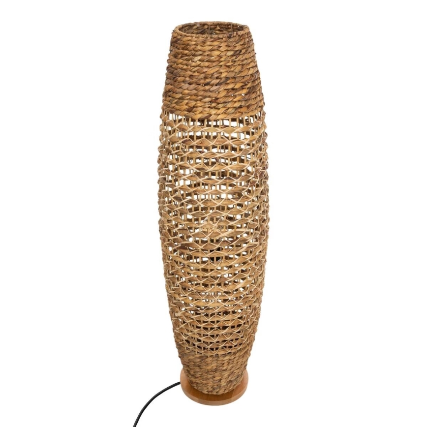 Atmosphera - Lampadaire SAND 1xE27/40W/230V hêtre/jacinthe d'eau
