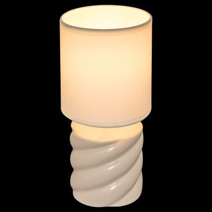 Atmosphera - Lampe de table NOLY 1xE14/40W/230V beige