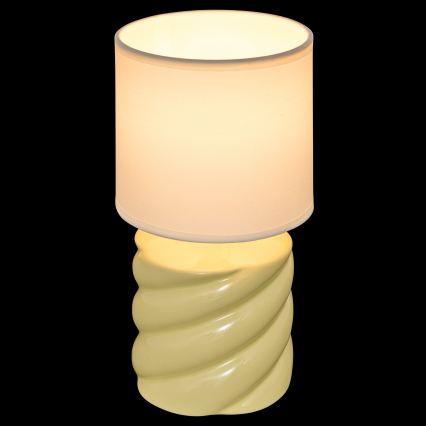 Atmosphera - Lampe de table NOLY 1xE14/40W/230V jaune