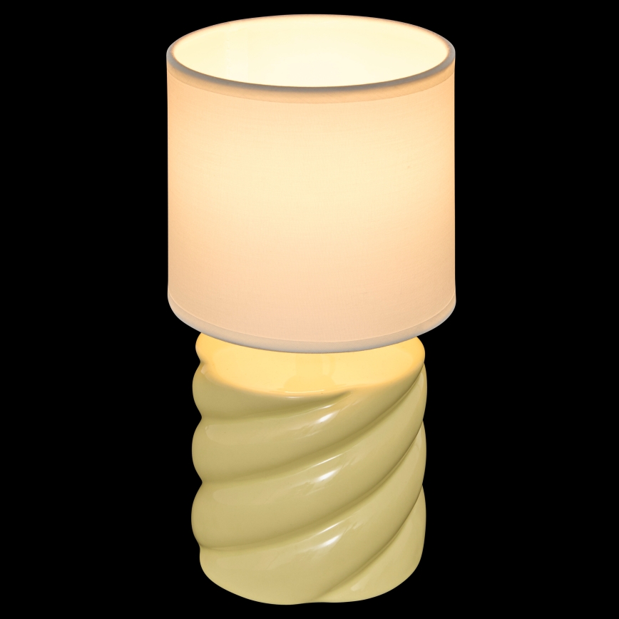 Atmosphera - Lampe de table NOLY 1xE14/40W/230V jaune