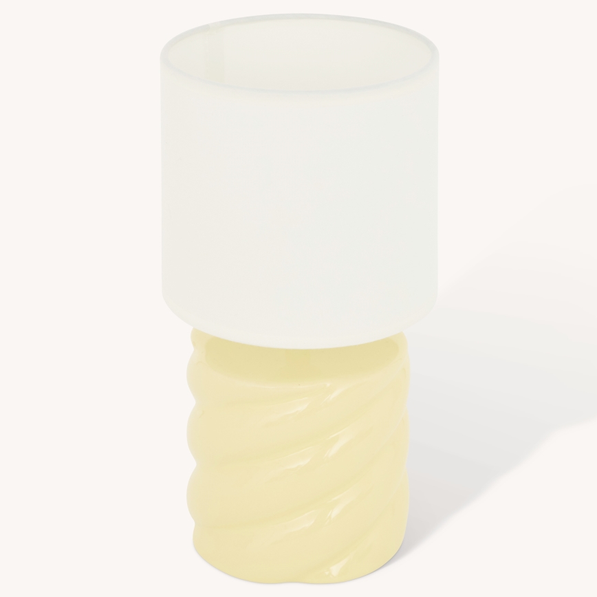 Atmosphera - Lampe de table NOLY 1xE14/40W/230V jaune