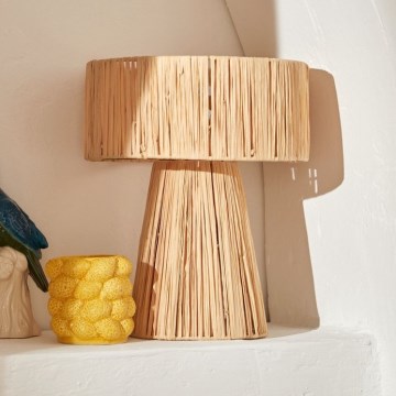 Atmosphera - Lampe de table ORANE 1xE27/40W/230V jute