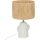 Atmosphera - Lampe de table RAIA 1xE27/40W/230V pelote de raphia