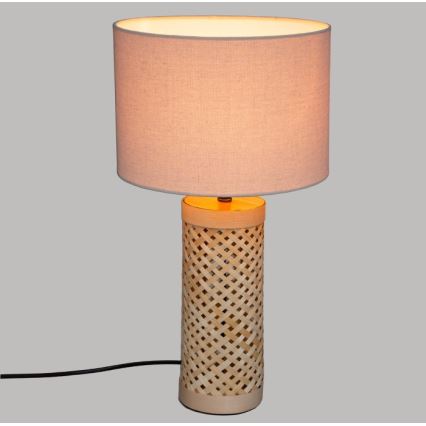 Atmosphera - Lampe de table SALMA 1xE27/40W/230V bambou