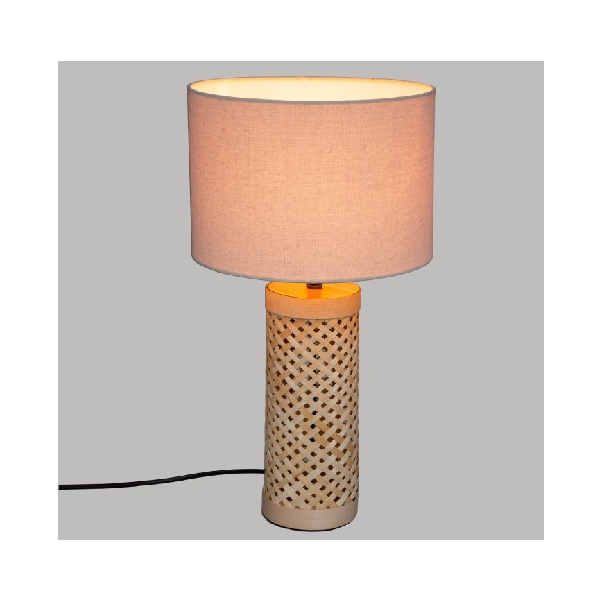 Atmosphera - Lampe de table SALMA 1xE27/40W/230V bambou