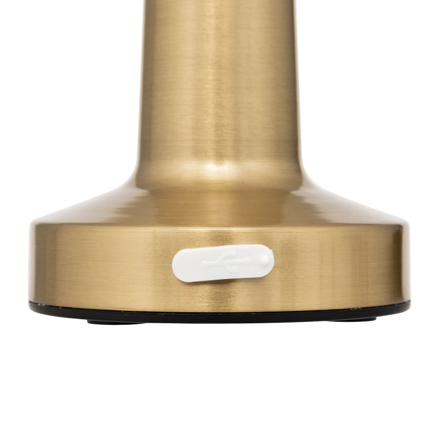 Atmosphera - Lampe de table tactile d'extérieur rechargeable HALTO LED/3,7V 1800 mAh IP44