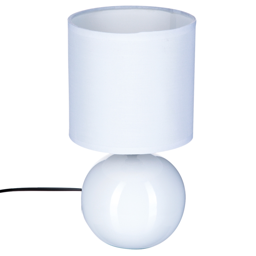 Atmosphera - Lampe de table TIMÉO 1xE14/60W/230V blanc brillant