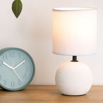 Atmosphera - Lampe de table TIMÉO 1xE14/60W/230V blanc