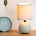 Atmosphera - Lampe de table TIMÉO 1xE14/60W/230V gris