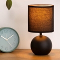 Atmosphera - Lampe de table TIMÉO 1xE14/60W/230V mat noir