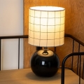 Atmosphera - Lampe de table TIMÉO 1xE14/60W/230V noir/blanc