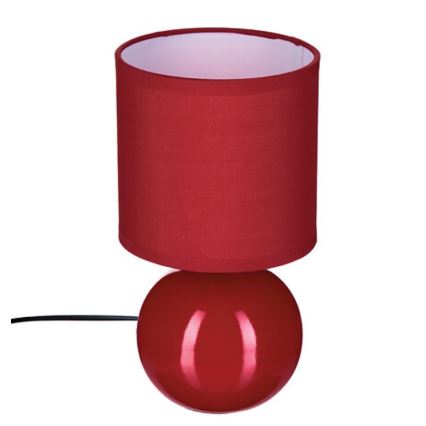 Atmosphera - Lampe de table TIMÉO 1xE14/60W/230V rouge