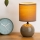 Atmosphera - Lampe de table TIMÉO 1xE14/60W/230V taupe