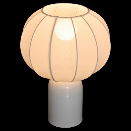 Atmosphera - Lampe de table TOBIE 1xE27/60W/230V blanche