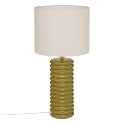 Atmosphera - Lampe de table VINUS 1xE27/60W/230V kaki