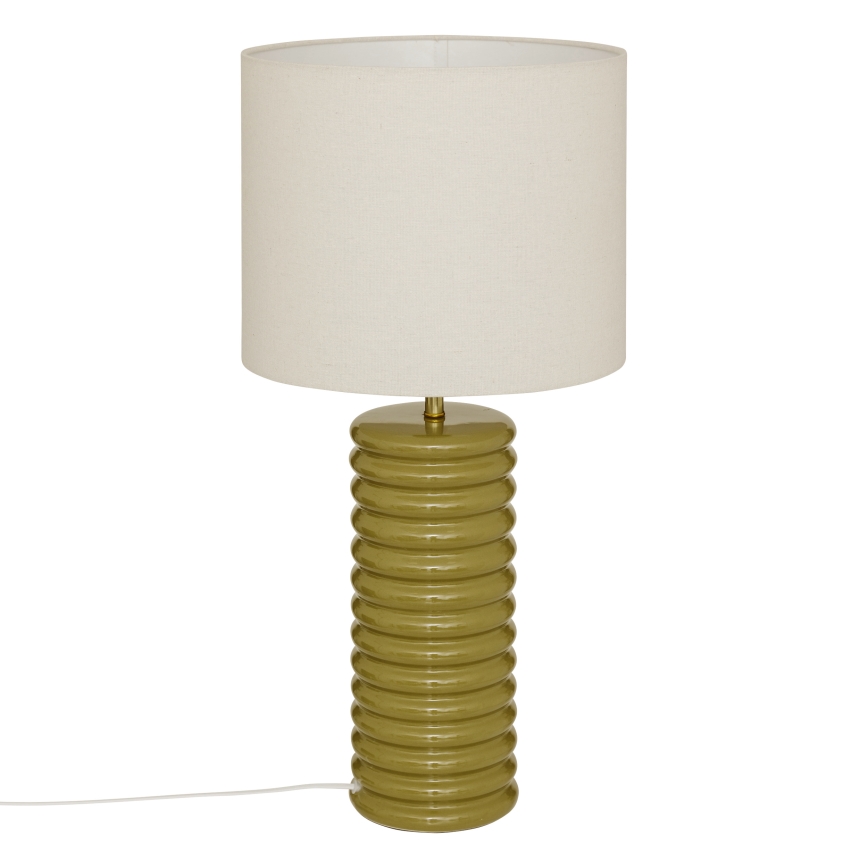 Atmosphera - Lampe de table VINUS 1xE27/60W/230V kaki