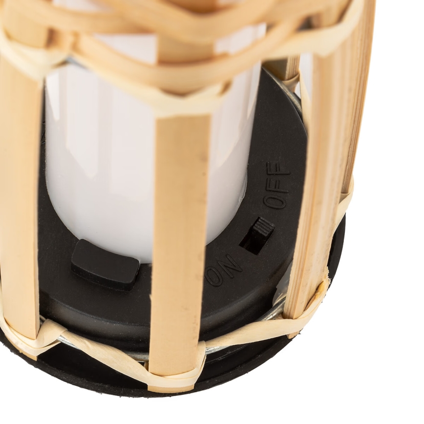 Atmosphera - Lampe solaire MACEO LED/1,2V IP44 bambou