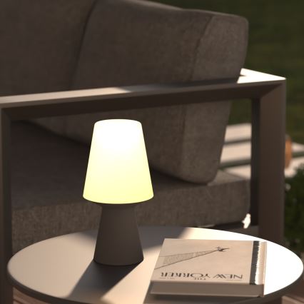 Atmosphera - LED Dimbaar buitenshuis aanraken tafellamp WIZA LED/5V 23 cm IP44