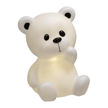 Atmosphera - LED kinder-nachtlampje TEDDY LED/3xAA wit