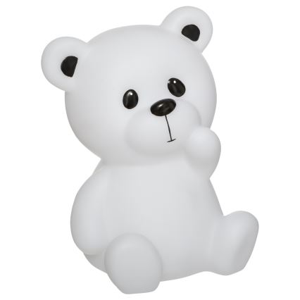 Atmosphera - LED kinder-nachtlampje TEDDY LED/3xAA wit