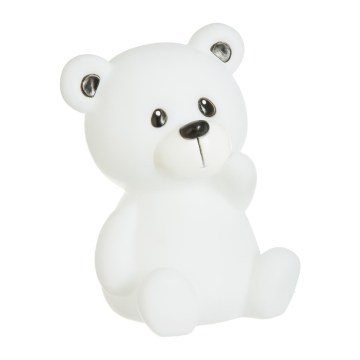 Atmosphera - LED kinder-nachtlampje TEDDY LED/3xLR44 wit