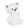 Atmosphera - LED kinder-nachtlampje TEDDY LED/3xLR44 wit