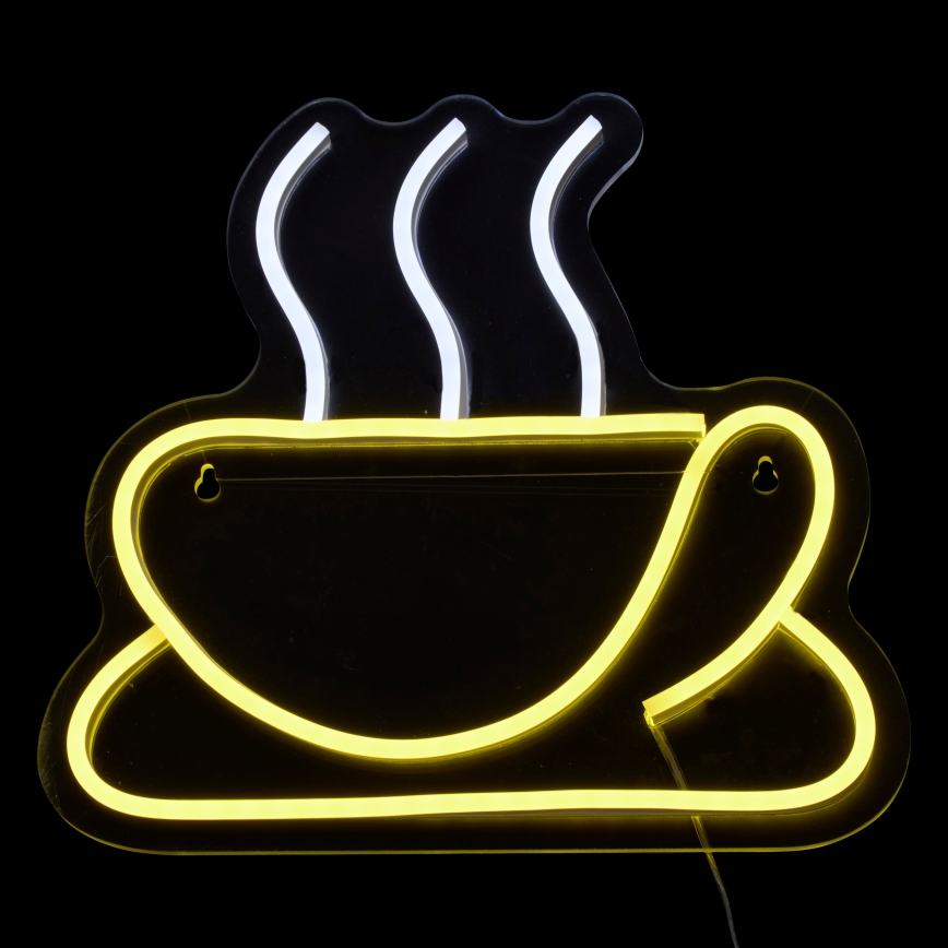 Atmosphera - LED-neon wanddecoratie CAFÉ LED/5V
