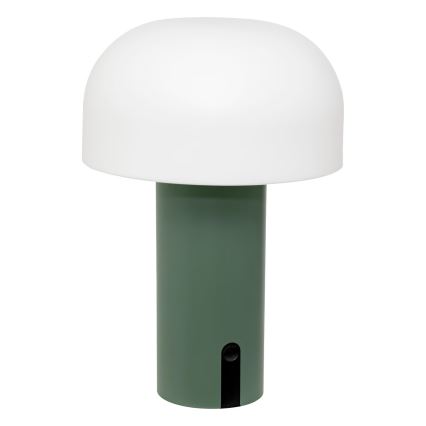 Atmosphera - LED Rechargeable extérieur tactile lampe de table JANY LED/3,7V 22 cm 2200 mAh IP44 vert