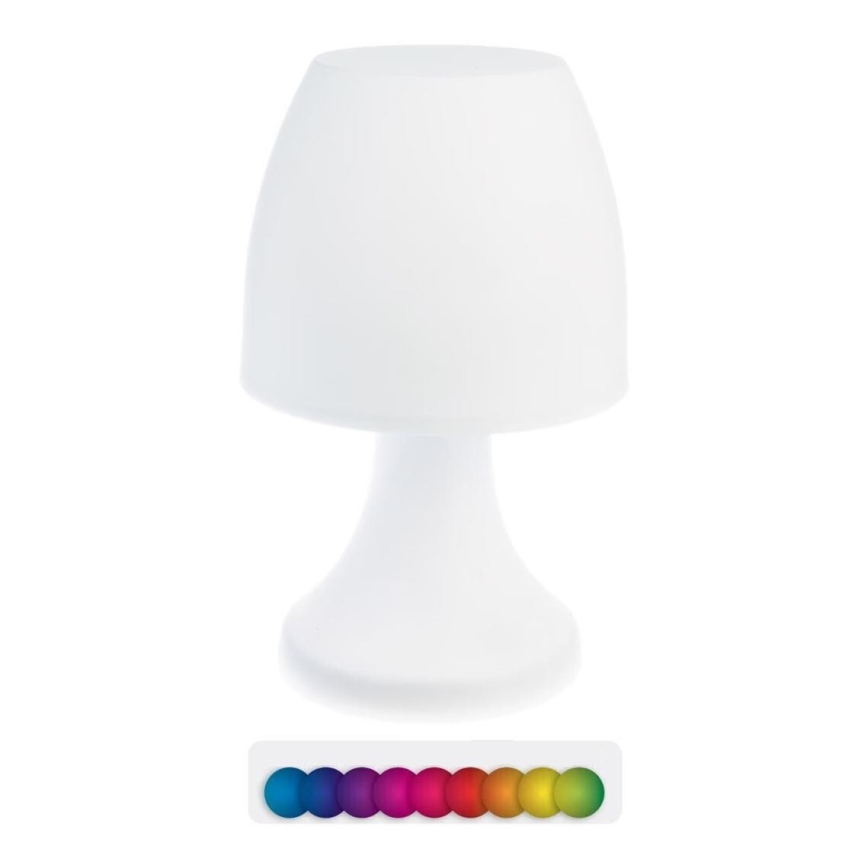 Atmosphera - LED RGB Buitenstaande Tafellamp DOKK LED/3xAAA 19,5 cm IP44