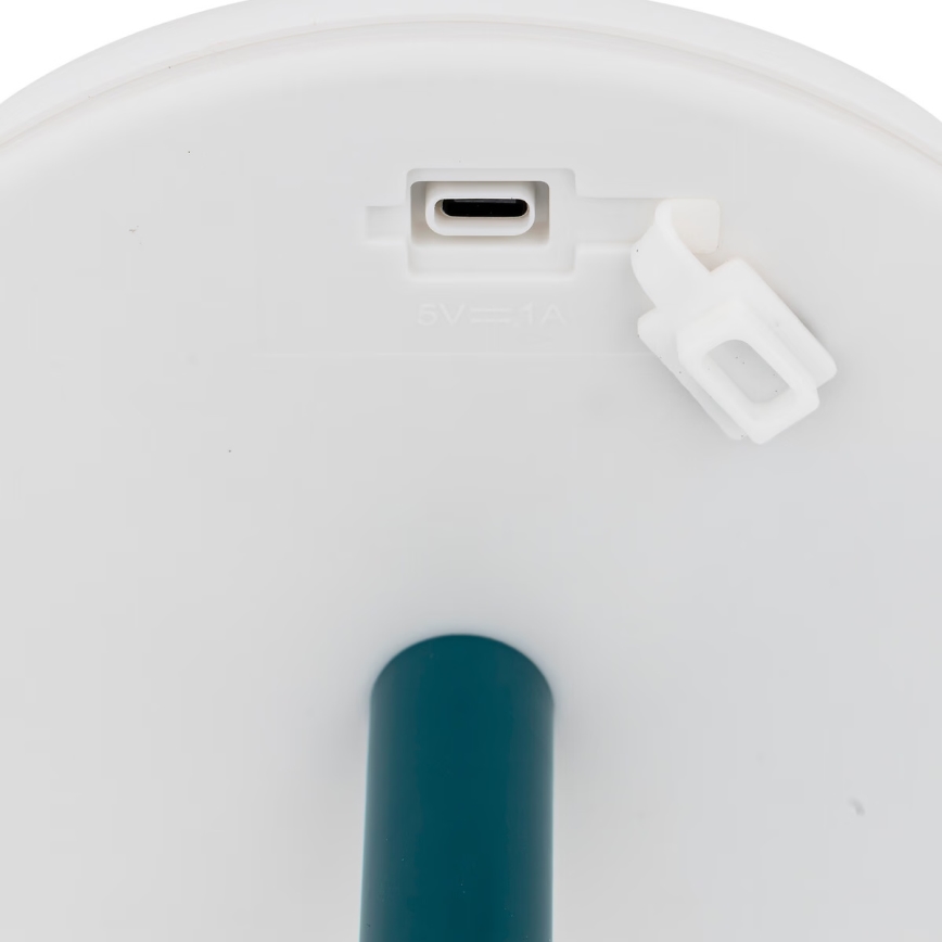 Atmosphera - LED RGBW Oplaadbaar buitenshuis tafellamp ZACK LED/3,7V 1200 mAh IP44 turquoise