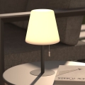 Atmosphera - LED RGBW Rechargeable extérieur lampe de table ZACK LED/3,7V 1200 mAh IP44 noir