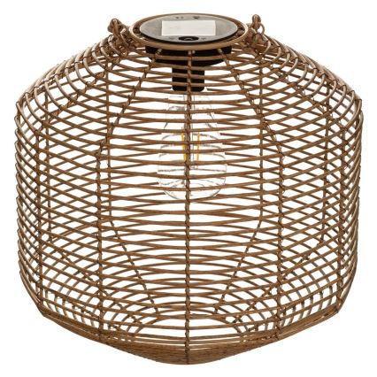 Atmosphera - LED Solar lamp CUBA LED/1,2V IP44 rotan
