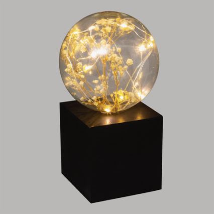 Atmosphera - LED tafellamp MICRO LED/2xAAA antraciet