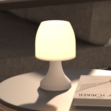 Atmosphera - LED Tafellamp voor buiten DOKK LED/3xAAA 19,5 cm IP44