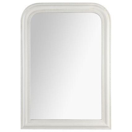 Atmosphera - Miroir mural ADELE 104x74 cm pin/blanc