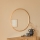 Atmosphera - Miroir mural KIM d. 75 cm hévéa