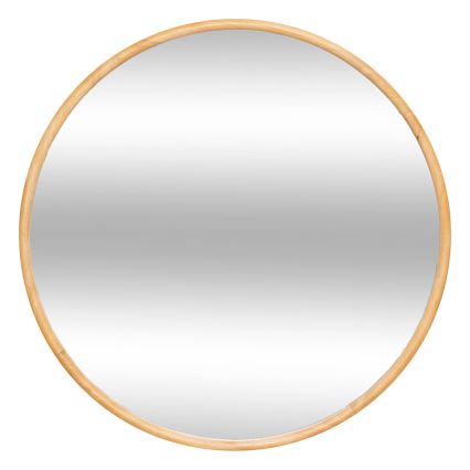 Atmosphera - Miroir mural KIM d. 75 cm hévéa