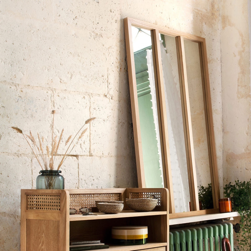 Atmosphera - Miroir mural NAE 116x76 cm paulownia