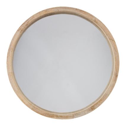 Atmosphera - Miroir mural OLAV d. 52 cm paulownia