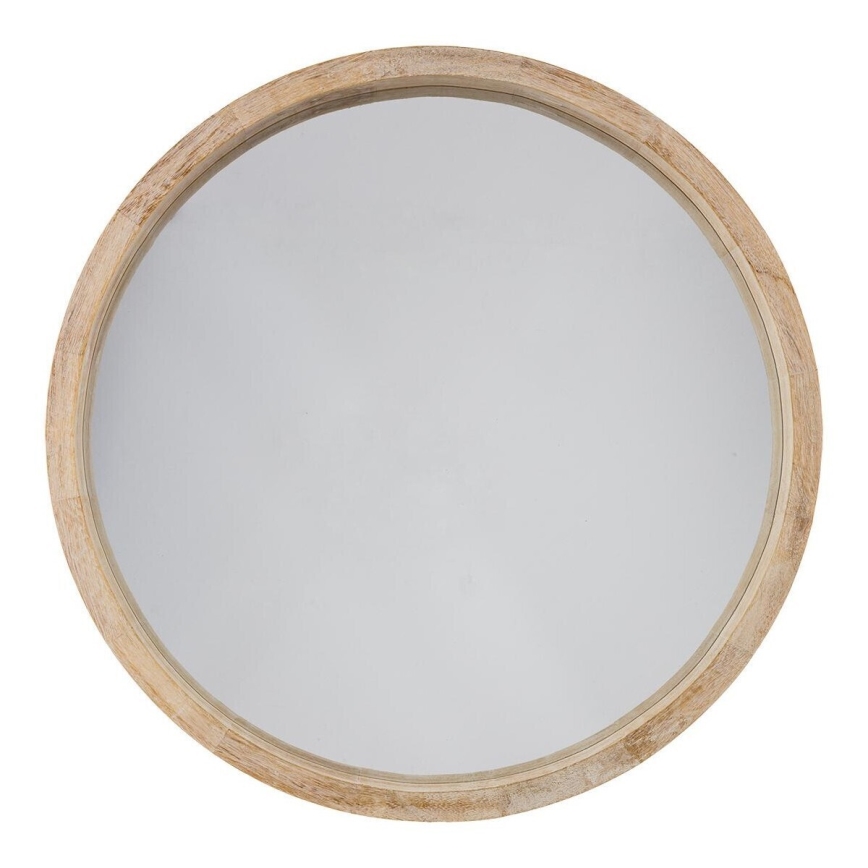 Atmosphera - Miroir mural OLAV d. 52 cm paulownia