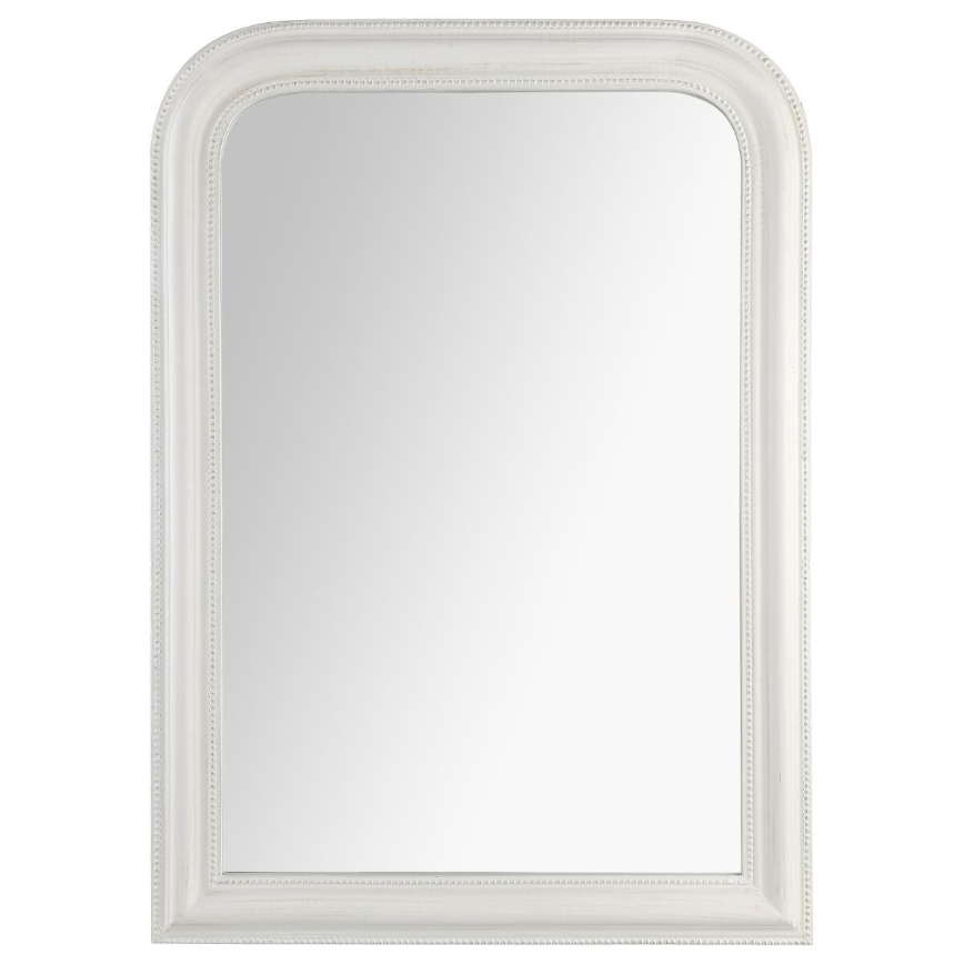 Atmosphera - muur spiegel ADELE 104x74 cm grenen/wit