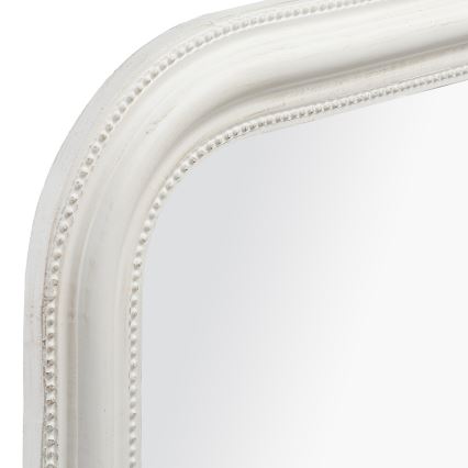Atmosphera - muur spiegel ADELE 104x74 cm grenen/wit