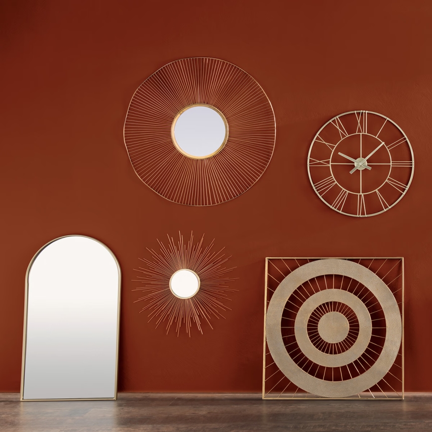 Atmosphera - muur spiegel JOYCE 106x60 cm goud