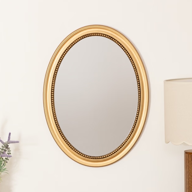 Atmosphera - muur spiegel VICTORIA 53x40 cm goud