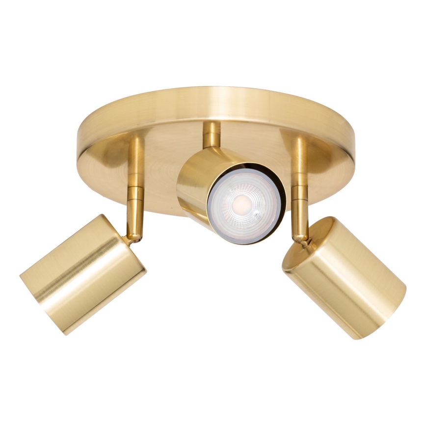 Atmosphera - Spot encastré VICO 3xGU10/25W/230V doré